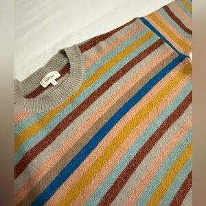 Women’s Bohme boho striped sweater, size Medium